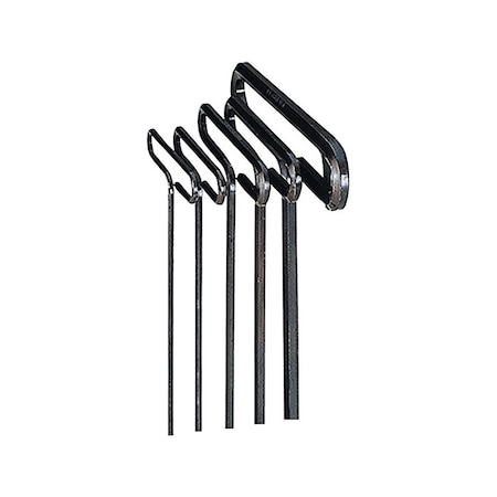 Eklind Eklind 2.5 - 6 mm Metric T-Handle T-Handle Hex Key 5 pc 35165